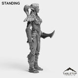 Tabletop Terrain Miniature Night Sentinel Female