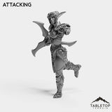 Tabletop Terrain Miniature Night Sentinel Female