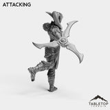 Tabletop Terrain Miniature Night Sentinel Female