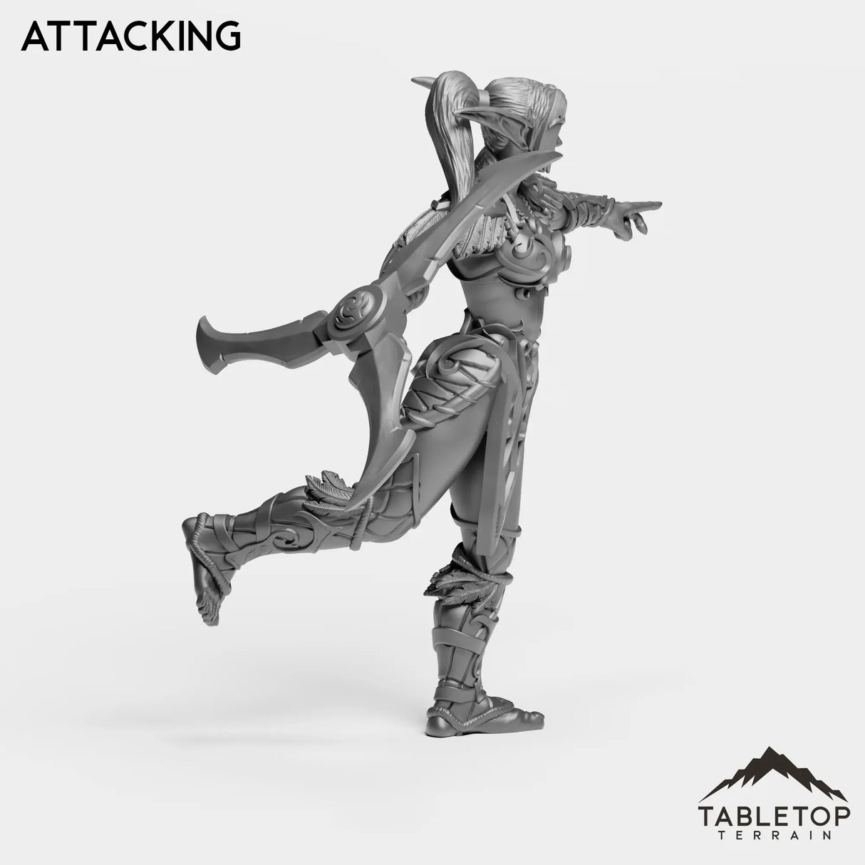Tabletop Terrain Miniature Night Sentinel Female