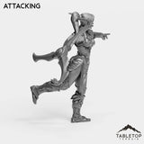 Tabletop Terrain Miniature Night Sentinel Female
