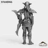 Tabletop Terrain Miniature Night Sentinel Female