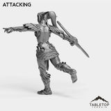 Tabletop Terrain Miniature Night Sentinel Female