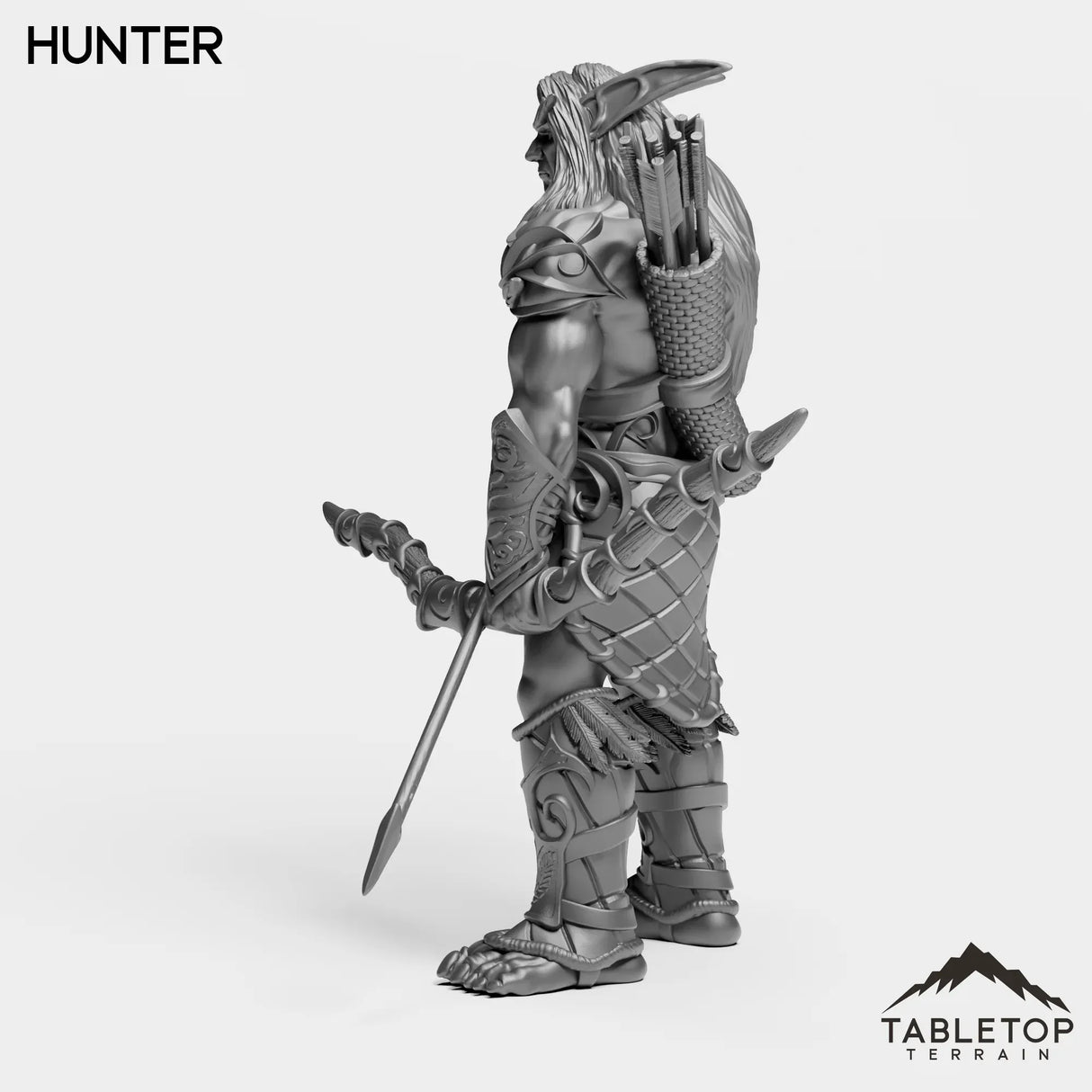 Tabletop Terrain Miniature Night Sentinel Hunter