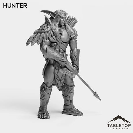 Tabletop Terrain Miniature Night Sentinel Hunter