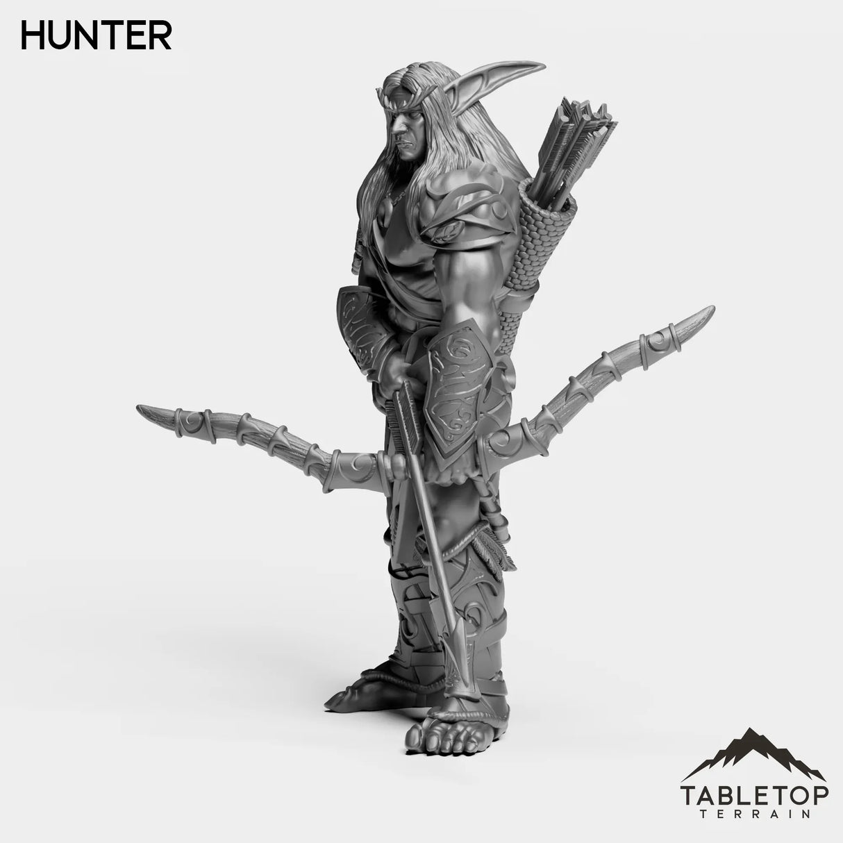 Tabletop Terrain Miniature Night Sentinel Hunter