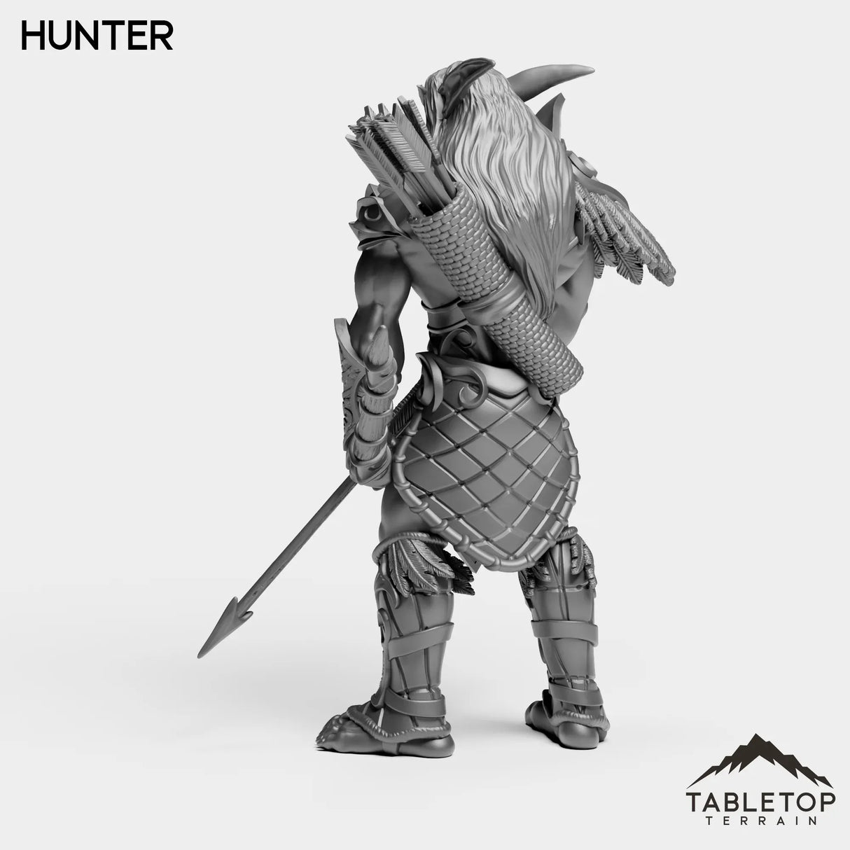 Tabletop Terrain Miniature Night Sentinel Hunter