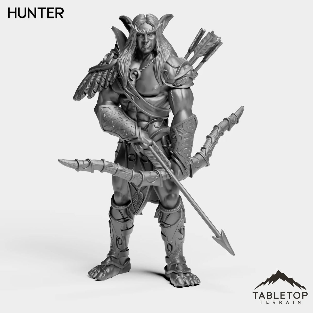 Tabletop Terrain Miniature Night Sentinel Hunter