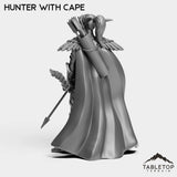 Tabletop Terrain Miniature Night Sentinel Hunter Female
