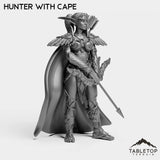 Tabletop Terrain Miniature Night Sentinel Hunter Female