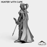 Tabletop Terrain Miniature Night Sentinel Hunter Female