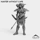 Tabletop Terrain Miniature Night Sentinel Hunter Female