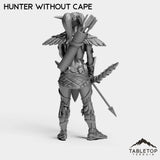 Tabletop Terrain Miniature Night Sentinel Hunter Female
