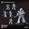 Tabletop Terrain Miniature Night Shade Squad