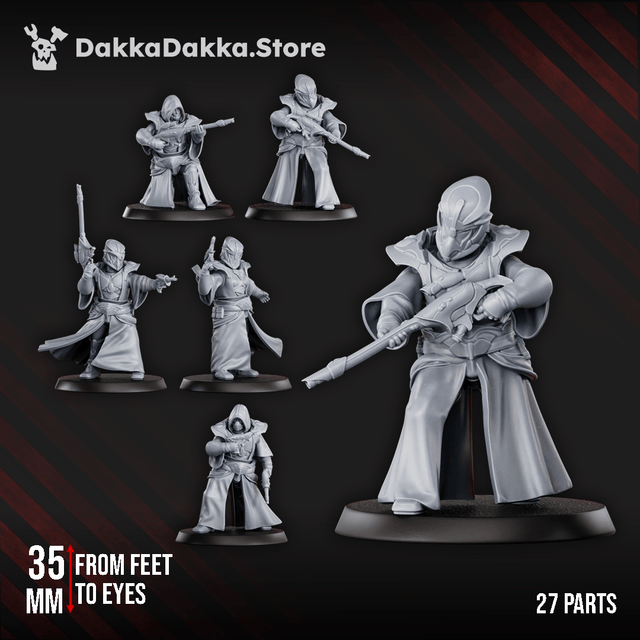 Tabletop Terrain Miniature Night Shade Squad
