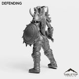 Tabletop Terrain Miniature Night Warrior Female Tier 1