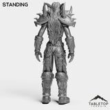 Tabletop Terrain Miniature Night Warrior Female Tier 1