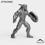 Tabletop Terrain Miniature Night Warrior Starter