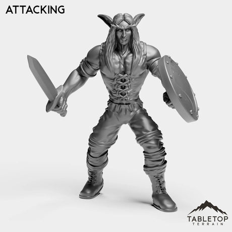 Tabletop Terrain Miniature Night Warrior Starter