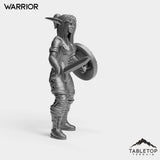 Tabletop Terrain Miniature Night Warrior Starter Female