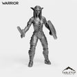 Tabletop Terrain Miniature Night Warrior Starter Female