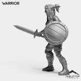 Tabletop Terrain Miniature Night Warrior Starter Female