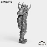Tabletop Terrain Miniature Night Warrior Tier 1