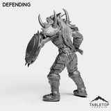 Tabletop Terrain Miniature Night Warrior Tier 1