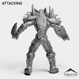 Tabletop Terrain Miniature Night Warrior Tier 1