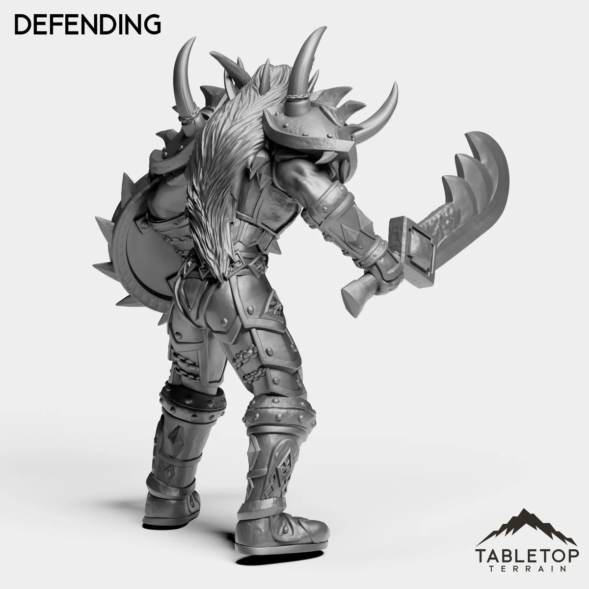 Tabletop Terrain Miniature Night Warrior Tier 1