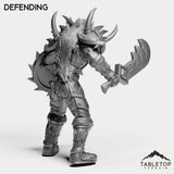 Tabletop Terrain Miniature Night Warrior Tier 1