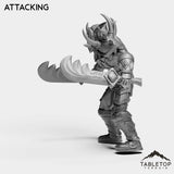 Tabletop Terrain Miniature Night Warrior Tier 1