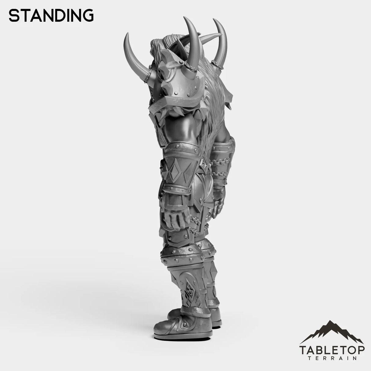 Tabletop Terrain Miniature Night Warrior Tier 1