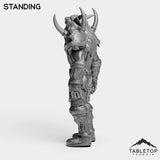 Tabletop Terrain Miniature Night Warrior Tier 1