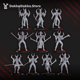 Tabletop Terrain Miniature Nightmare Squad (Alvs Night Raiders)