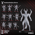 Tabletop Terrain Miniature Nightmare Squad (Alvs Night Raiders)