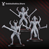 Tabletop Terrain Miniature Nightmare Squad (Alvs Night Raiders)