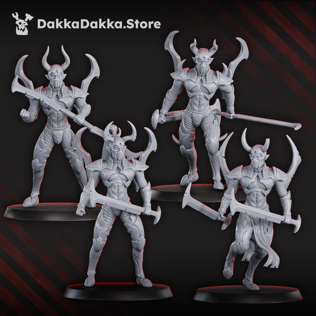 Tabletop Terrain Miniature Nightmare Squad (Alvs Night Raiders)