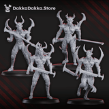 Tabletop Terrain Miniature Nightmare Squad (Alvs Night Raiders)