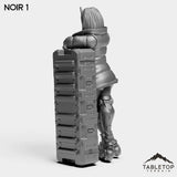 Tabletop Terrain Miniature Noir