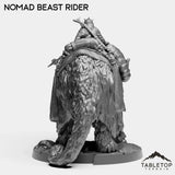 Tabletop Terrain Miniature Nomad Beast Rider