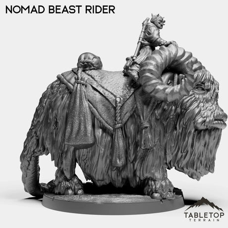 Tabletop Terrain Miniature Nomad Beast Rider