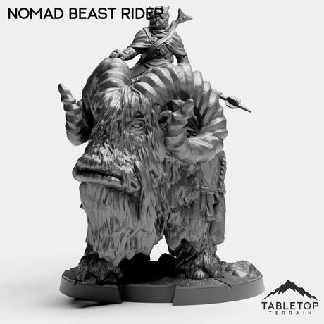 Tabletop Terrain Miniature Nomad Beast Rider