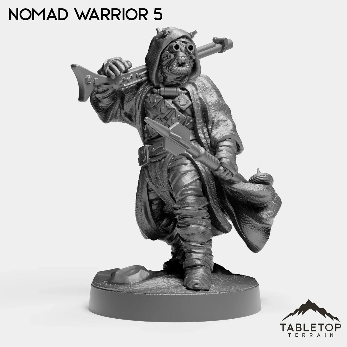 Tabletop Terrain Miniature Nomad Warriors