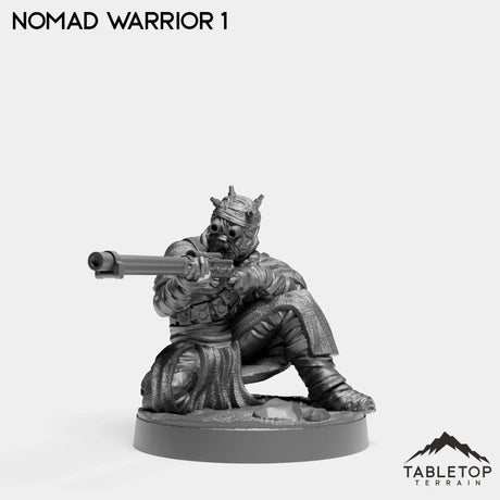 Tabletop Terrain Miniature Nomad Warriors