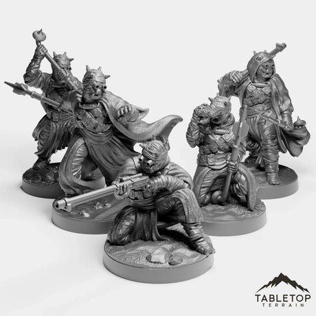 Tabletop Terrain Miniature Nomad Warriors