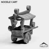 Tabletop Terrain Miniature Noodle Cart Panda Cook