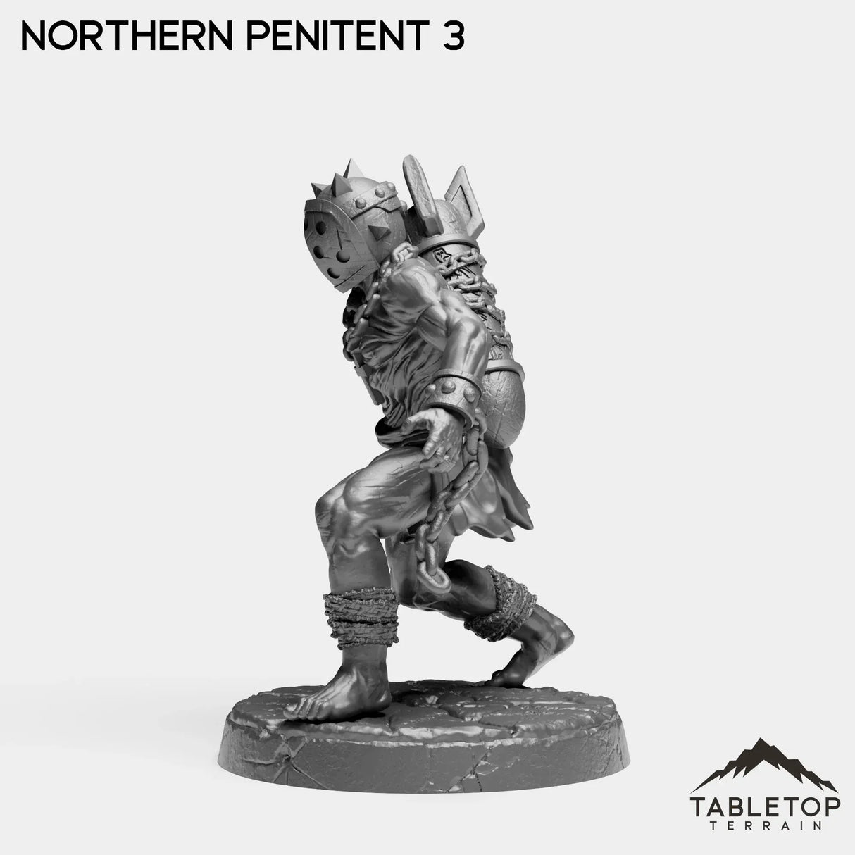 Tabletop Terrain Miniature Northern Penitents - The Norse Procession