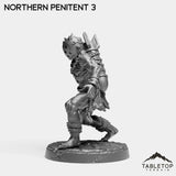 Tabletop Terrain Miniature Northern Penitents - The Norse Procession