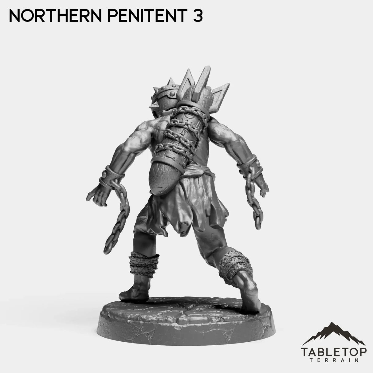 Tabletop Terrain Miniature Northern Penitents - The Norse Procession